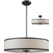 Cameo 3 Light 23.63 inch Factory Bronze Pendant Ceiling Light