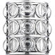 Eternity 2 Light 10 inch Chrome Wall Sconce Wall Light in 6