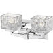 Rubicon LED 13.5 inch Chrome Vanity Wall Light