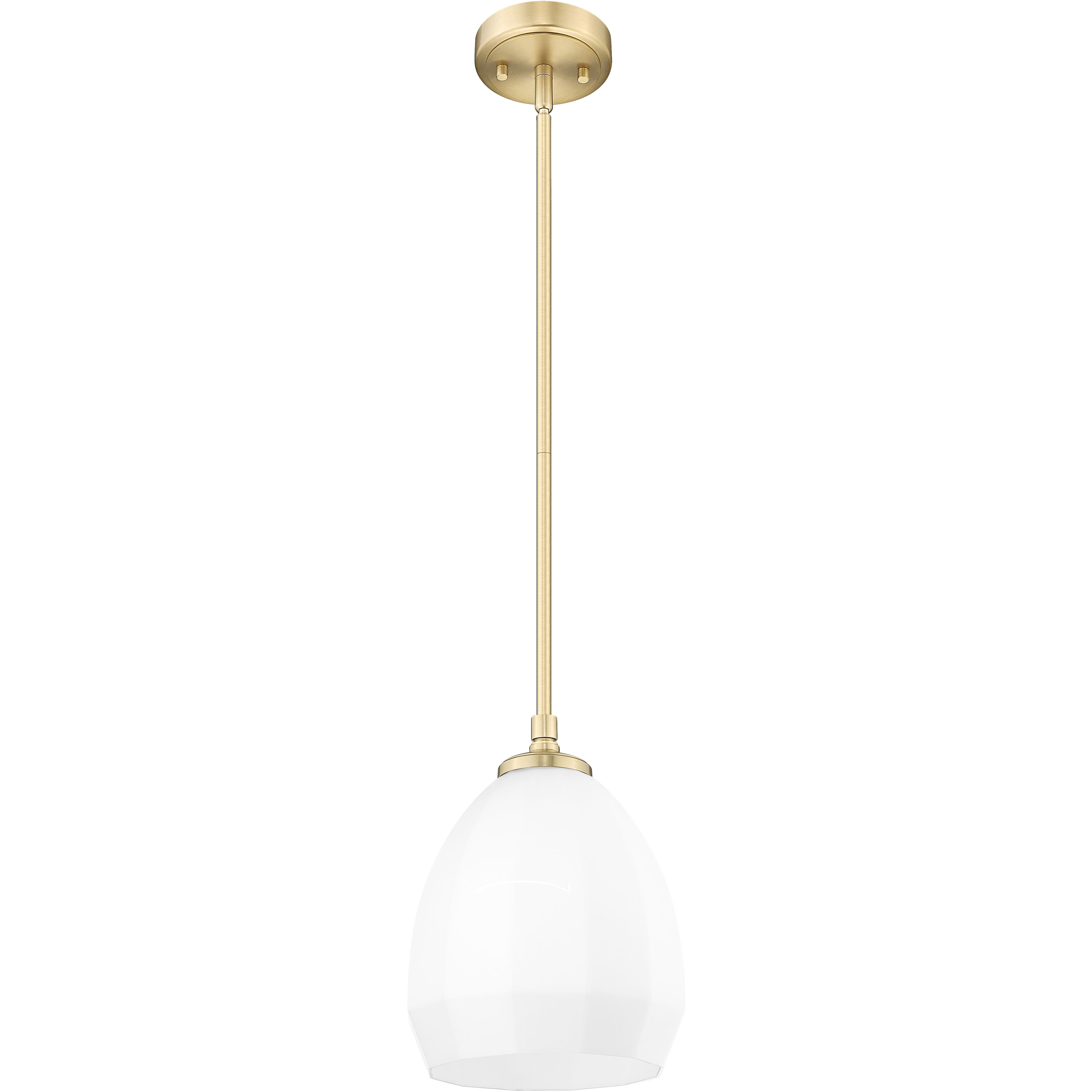 Oren 1 Light 8 inch Modern Gold Pendant Ceiling Light