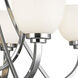 Ashton 9 Light 31 inch Chrome Chandelier Ceiling Light in 25.3
