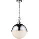 Peyton 2 Light 14.75 inch Chrome Pendant Ceiling Light