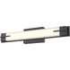 Chase LED 23 inch Matte Black Bath Vanity Light Wall Light