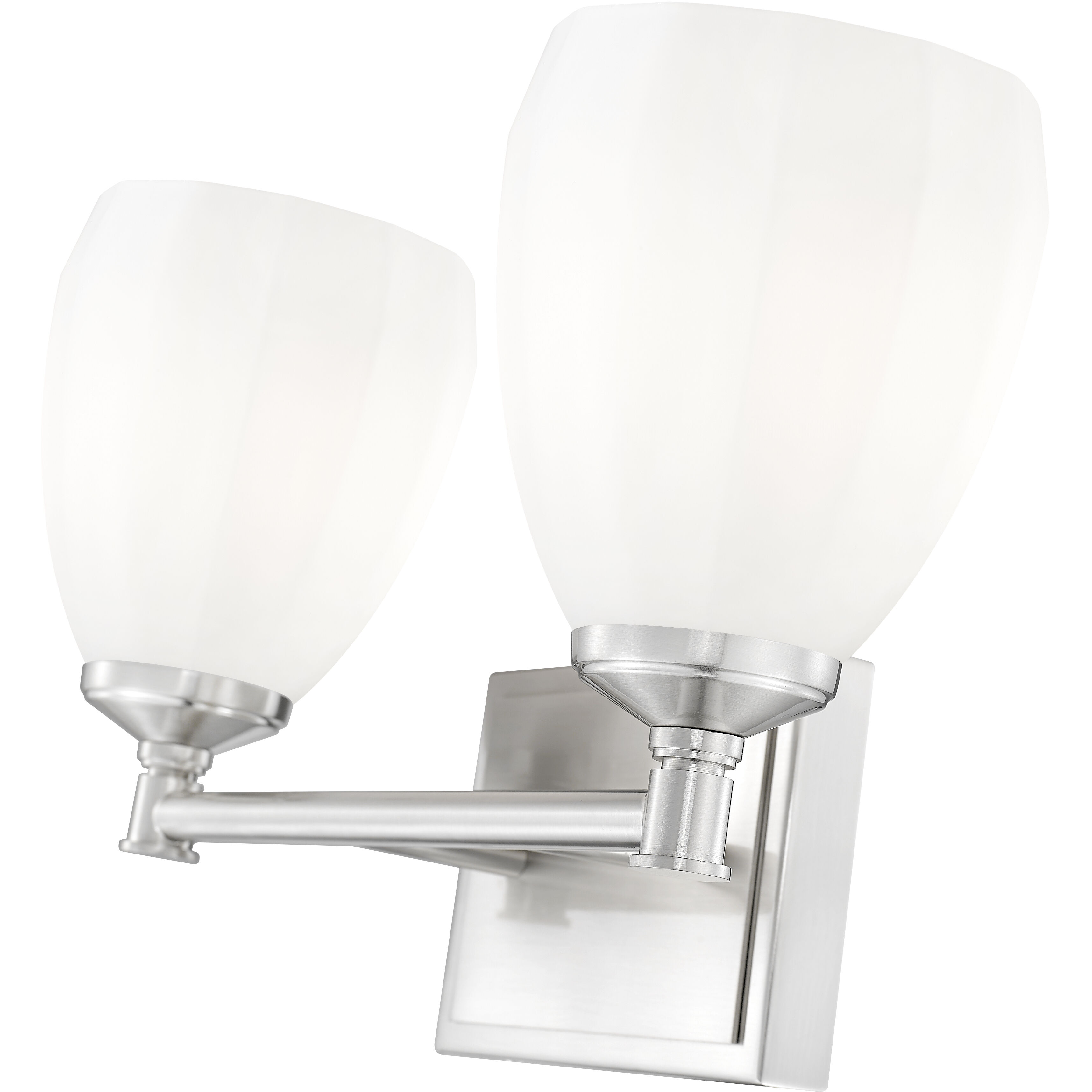 Oren 2 Light 16 inch Brushed Nickel Bath Vanity Light Wall Light