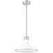 Reznor Pendant Ceiling Light in Brushed Nickel