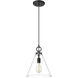 Harper 1 Light 11.5 inch Matte Black Pendant Ceiling Light