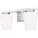 Nextra 2 Light 16 inch Brushed Nickel Bath Vanity Wall Light