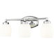 Kendrick 3 Light 23 inch Chrome Bath Vanity Light Wall Light