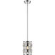 Dealey 1 Light 6.5 inch Chrome Pendant Ceiling Light