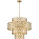 Dealey 13 Light 25.75 inch Heirloom Brass Chandelier Ceiling Light