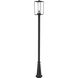 Sheridan 1 Light 116.5 inch Black Outdoor Post Mounted Fixture