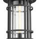 Jordan 1 Light 114 inch Black Outdoor Post Mounted Fixture