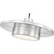 Ludo LED 16 inch Brushed Nickel Pendant Ceiling Light