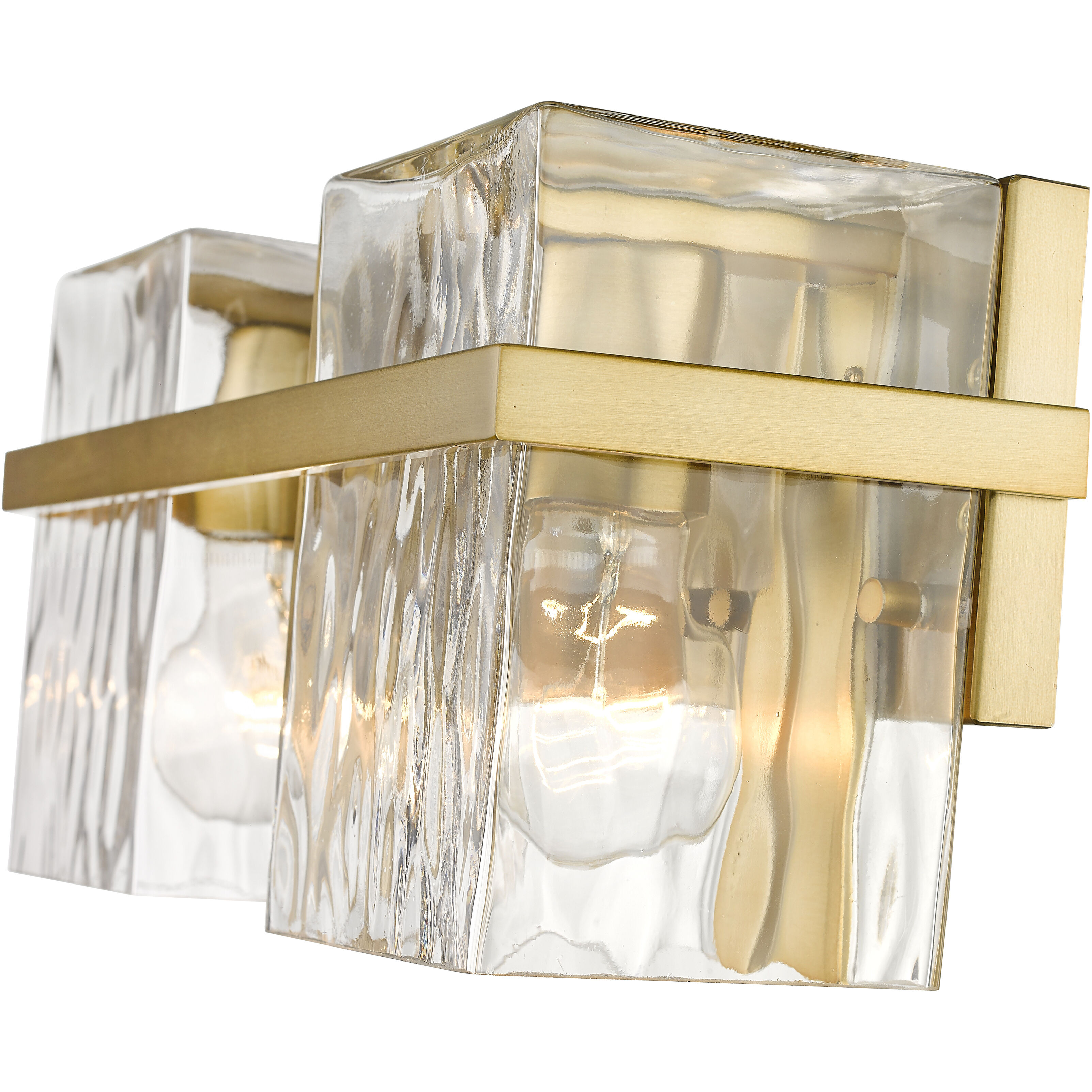Bennington 2 Light 14.25 inch Modern Gold Vanity Wall Light