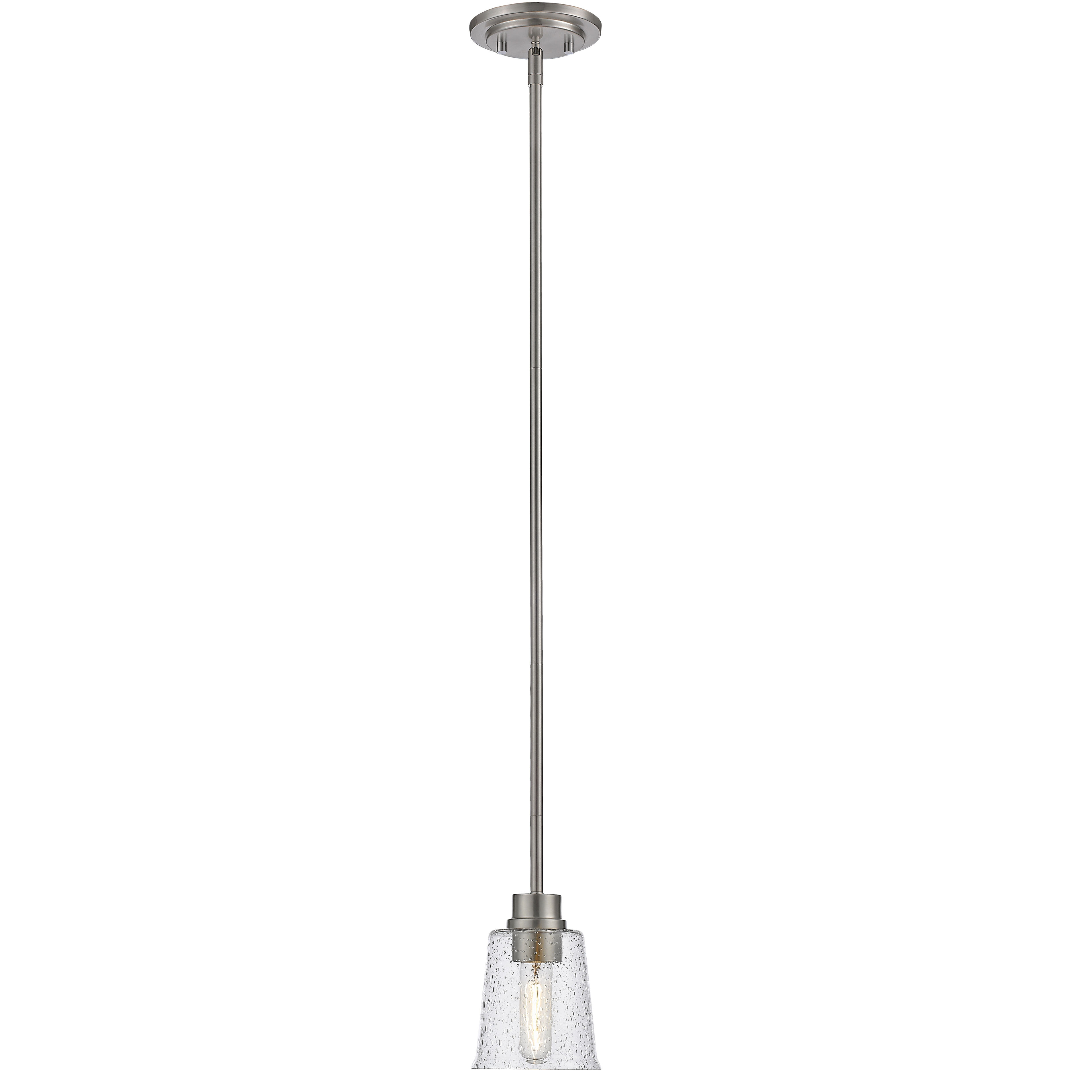 Bohin 1 Light 5 inch Brushed Nickel Pendant Ceiling Light