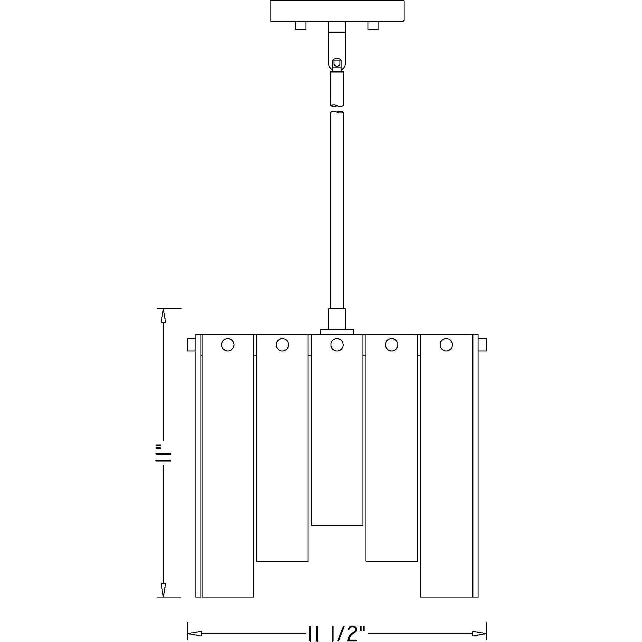 Viviana 1 Light 11.5 inch Rubbed Brass Pendant Ceiling Light