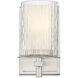 Grayson 1 Light 4.75 inch Brushed Nickel Wall Sconce Wall Light