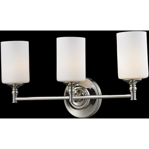 Cannondale 3 Light 22 inch Chrome Vanity Wall Light