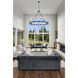 Beau 15 Light 60 inch Bronze Chandelier Ceiling Light