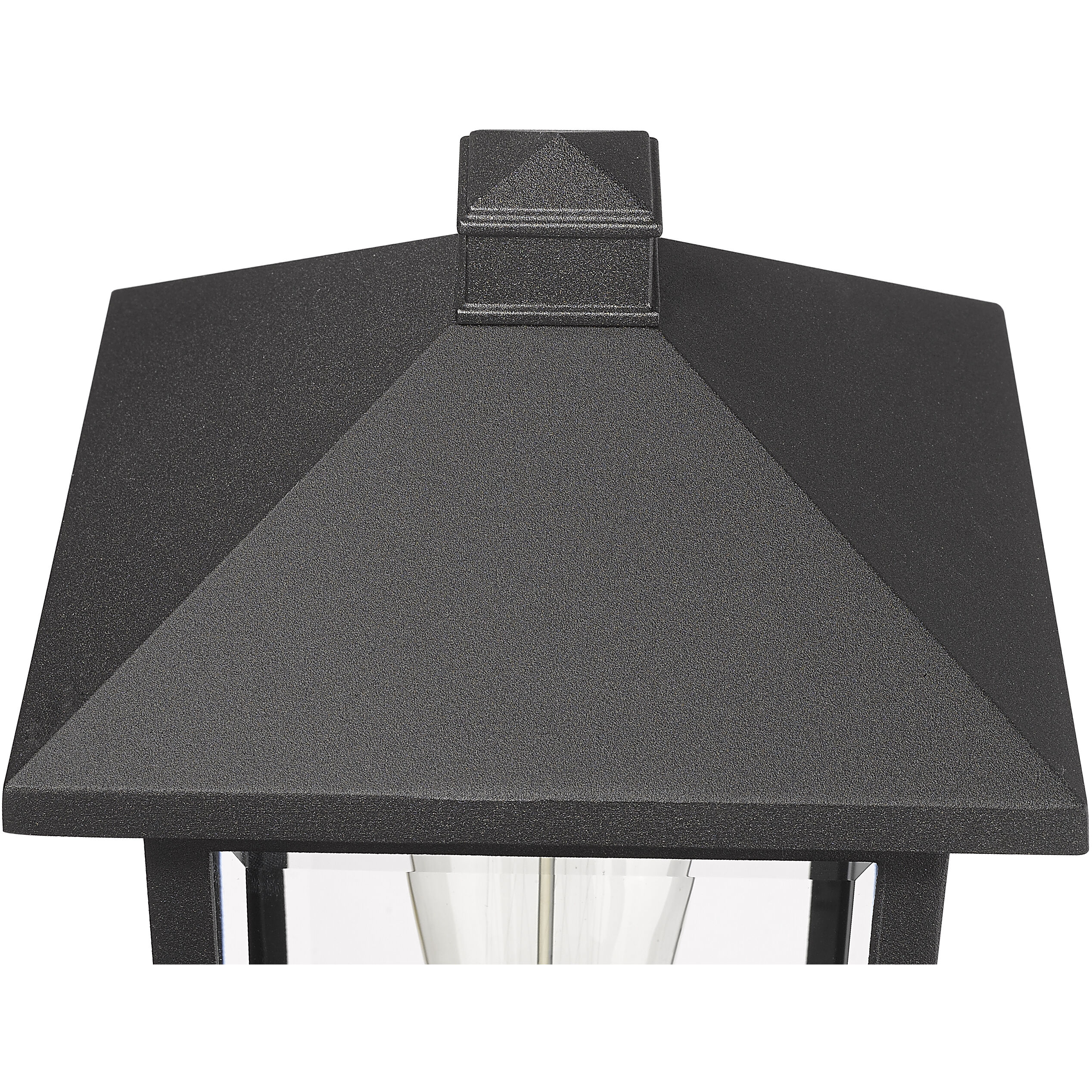 Portland 1 Light 16 inch Black Outdoor Post Mount Fixture