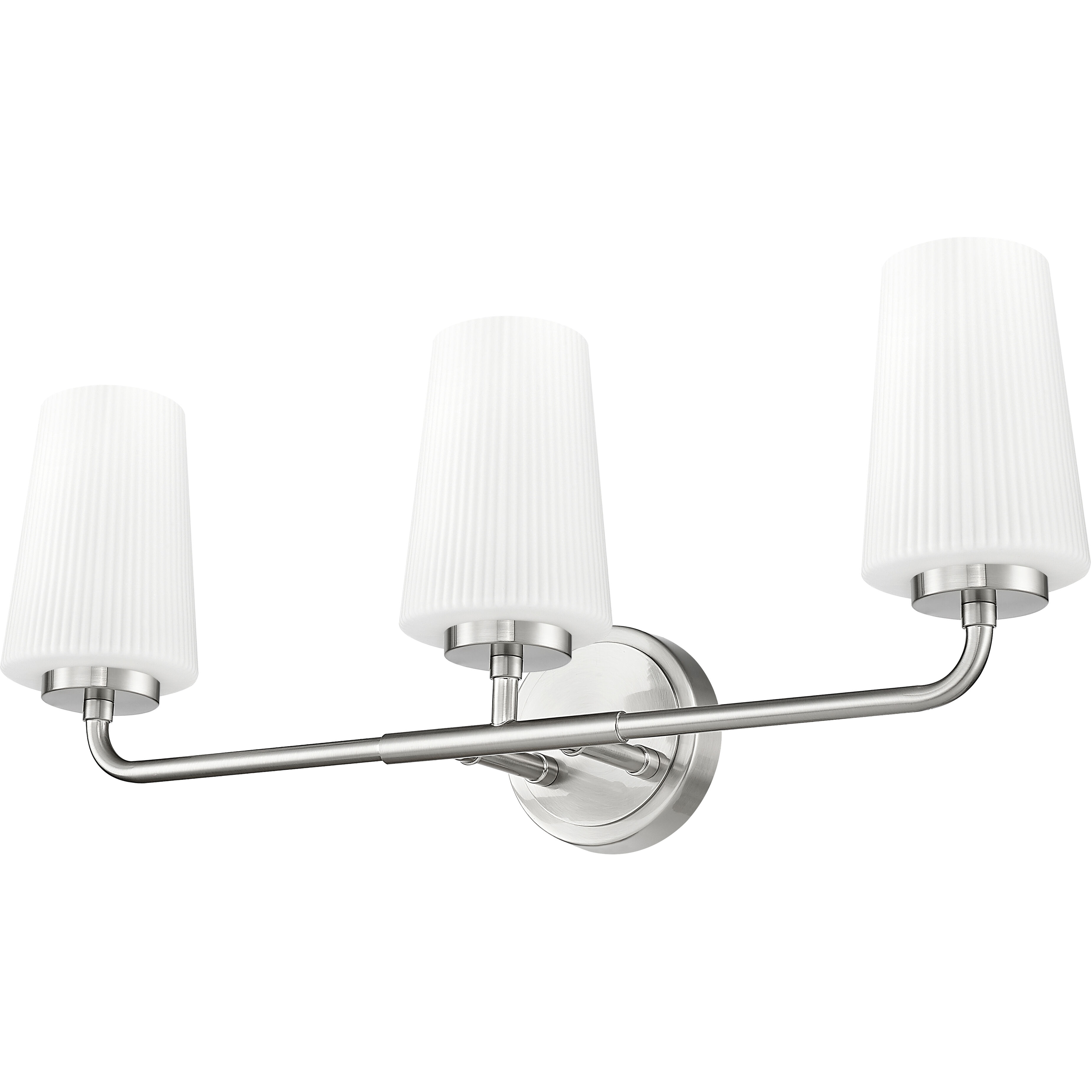 Montford 3 Light 24 inch Brushed Nickel Bath Vanity Light Wall Light