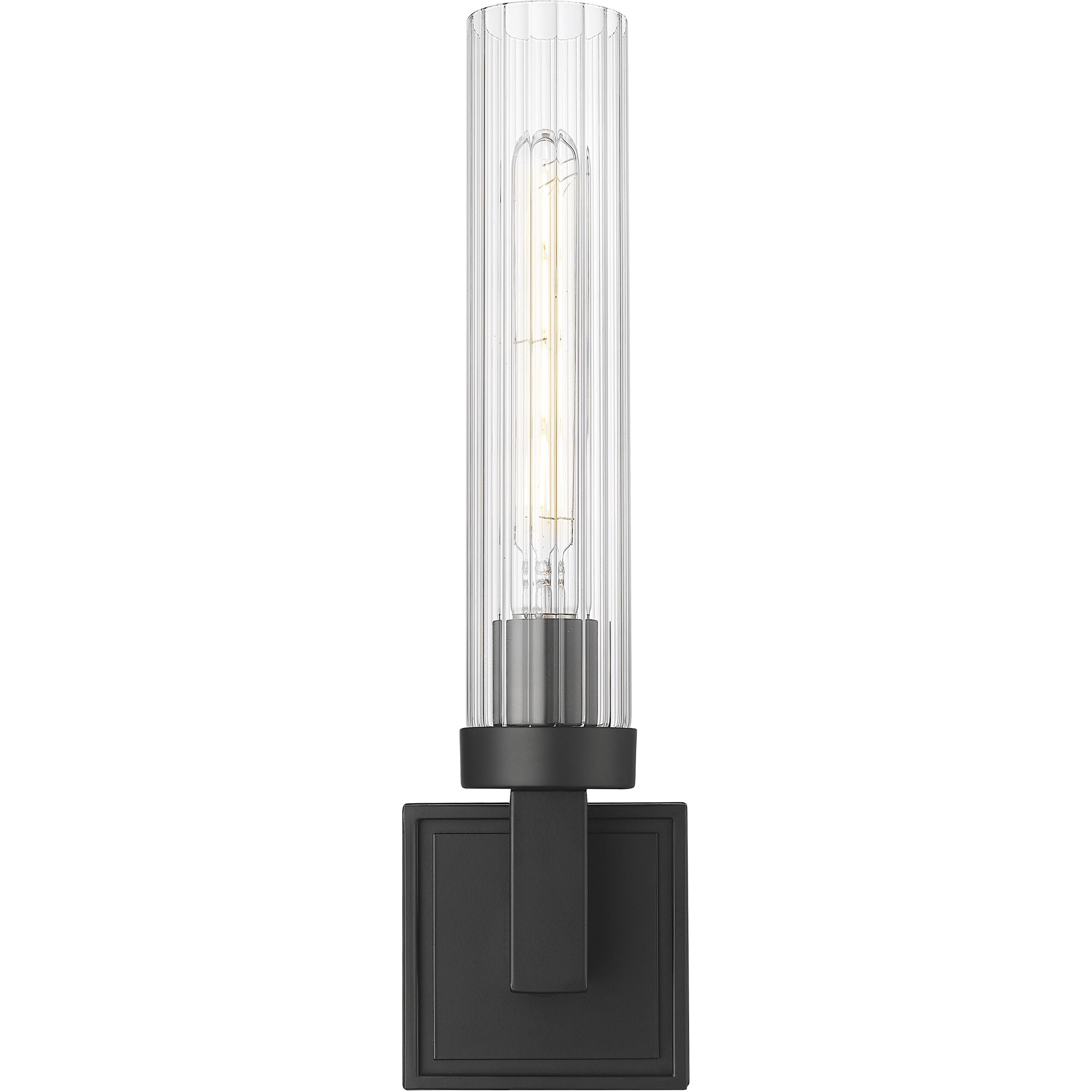 Beau Wall Sconce Wall Light in Matte Black