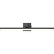 Liam LED 32 inch Matte Black Vanity Wall Light