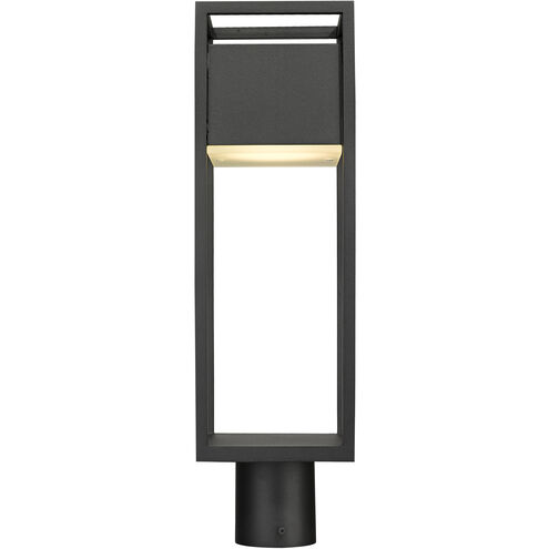 Barwick LED 21.25 inch Black Outdoor Post Mount Fixture
