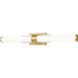 Egon LED 32 inch Modern Gold Bath Vanity Light Wall Light
