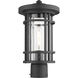 Jordan 1 Light 14.75 inch Black Outdoor Post Mount Fixture