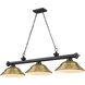 Cordon 3 Light 16.00 inch Billiard Light