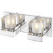 Fallon LED 12 inch Chrome Vanity Wall Light