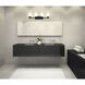 Danica 4 Light 29.5 inch Matte Black Bath Vanity Light Wall Light