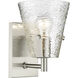 Analia 1 Light 6.5 inch Brushed Nickel Wall Sconce Wall Light