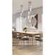 Alton 5 Light 12 inch Modern Gold Chandelier Ceiling Light