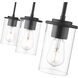 Thayer 3 Light 4.75 inch Matte Black Pendant Ceiling Light