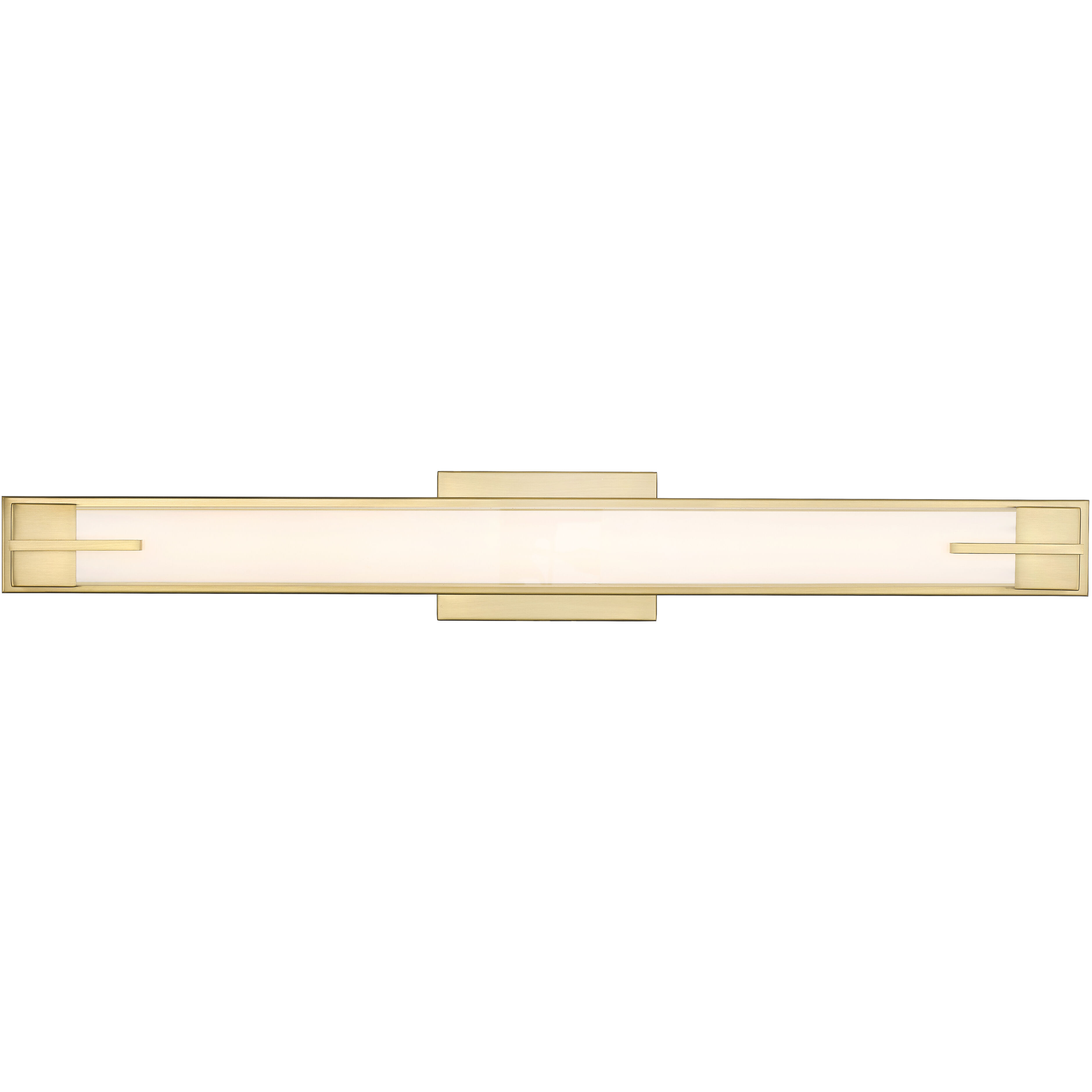 Chase LED 33 inch Modern Gold Bath Vanity Light Wall Light