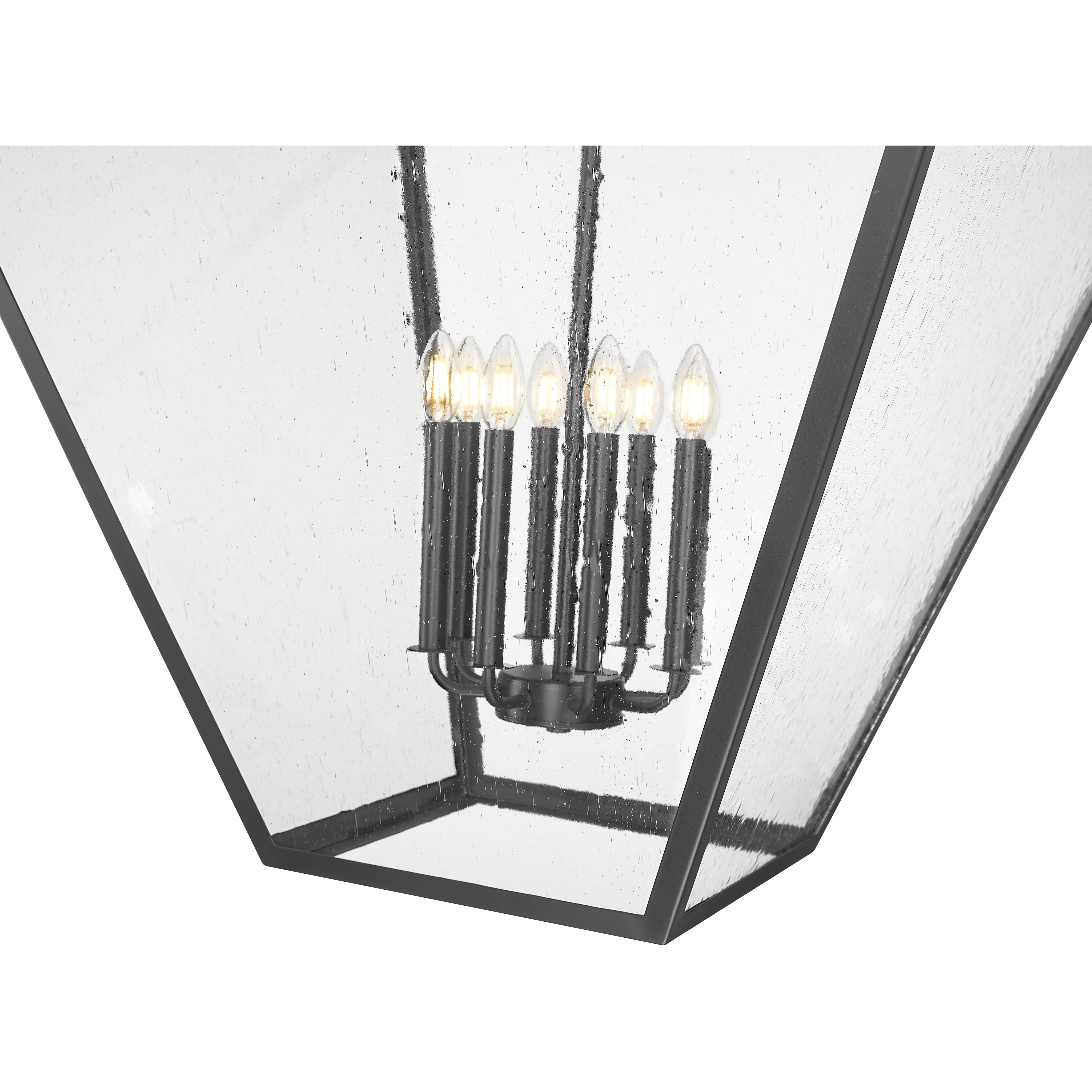 Montalcino 8 Light 32 inch Iron Ore Chandelier Ceiling Light