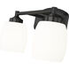 Kendrick 2 Light 14.5 inch Matte Black Bath Vanity Light Wall Light