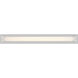 Elara LED 38.6 inch Brushed Nickel Vanity Wall Light