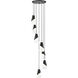 Aimie 7 Light 18 inch Matte Black Chandelier Ceiling Light