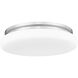 Soleil 1 Light 20 inch Brushed Nickel Flush Mount Ceiling Light