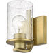 Beckett 1 Light 4.5 inch Olde Brass Wall Sconce Wall Light