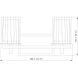Grayson 2 Light 16 inch Matte Black Vanity Wall Light