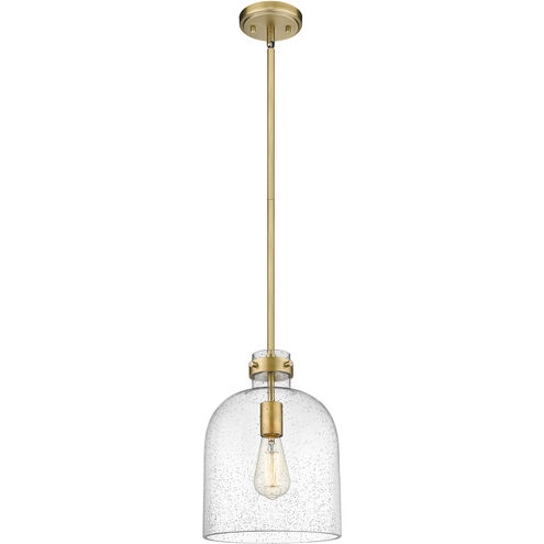 Pearson 1 Light 9.5 inch Rubbed Brass Pendant Ceiling Light