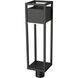 Barwick LED 27 inch Black Outdoor Post Mount Fixture