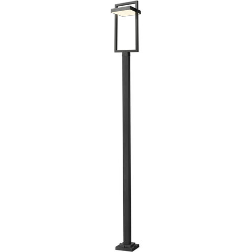 Luttrel LED 123 inch Black Outdoor Post Mounted Fixture