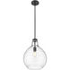 Bon Air 1 Light 13 inch Matte Black Pendant Ceiling Light
