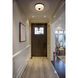 Arlington 2 Light 12.25 inch Matte Black Flush Mount Ceiling Light