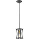 Geist 1 Light 6.5 inch Bronze Gold Pendant Ceiling Light